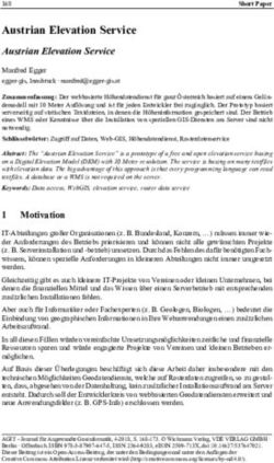 Austrian Elevation Service Austrian Elevation Service - gis.Point