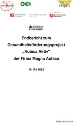 Endbericht zum Gesundheitsf&ouml;rderungsprojekt "Auteca Aktiv" der Firma Magna Auteca - Nr. PJ 1652