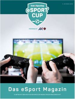 Das eSport Magazin - POWERED BY - 12 SEITEN MIT DEN WICHTIGSTEN INFOS ZUR NEUEN TIROLER MEISTERSCHAFT - AlpEvents