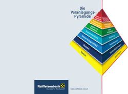 Die Veranlagungs-Pyramide - Raiffeisen