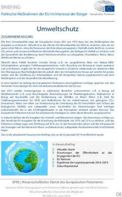 Umweltschutz - What-Europe-does-for-me.eu