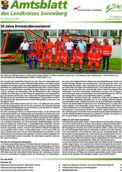Amtsblatt des Landkreises Sonneberg - Landkreis Sonneberg