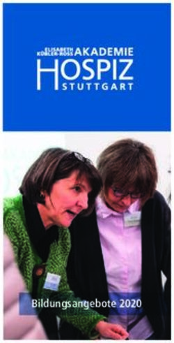 Bildungsangebote 2020 - Elisabeth K&uuml;bler Ross Akademie