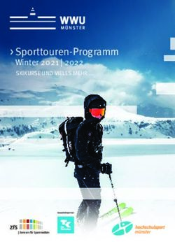 Sporttouren-Programm - Winter 2021 | 2022 SKIKURSE UND VIELES MEHR - Uni M&uuml;nster