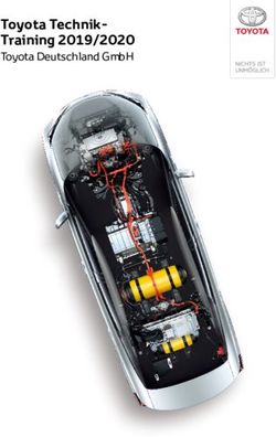 Toyota Technik-Training 2019/2020 - Toyota Deutschland GmbH