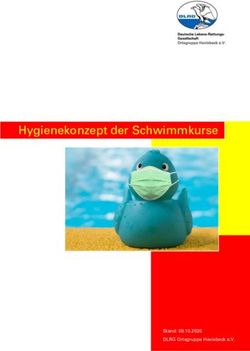 Hygienekonzept der Schwimmkurse - DLRG Ortsgruppe ...