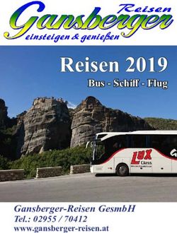 Reisen 2019 Bus - Schiff - Flug - Gansberger-Reisen GesmbH - Gansberger Reisen