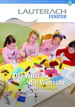 Der Wind & die W&uuml;nsche - Anmeldungen sind bis 22. November m&ouml;glich - Marktgemeinde Lauterach