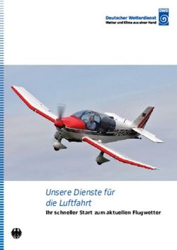 Unsere Dienste f&uuml;r die Luftfahrt - Ihr schneller Start zum aktuellen Flugwetter - DWD