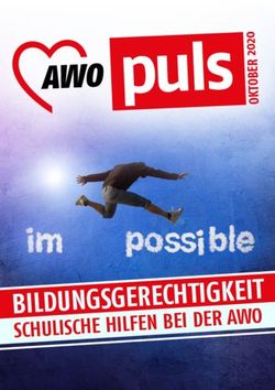 BILDUNGSGERECHTIGKEIT - SCHULISCHE HILFEN BEI DER AWO - AWO Karlsruhe