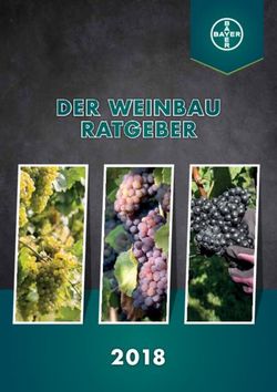 DER WEINBAU RATGEBER 2018 - Bayer Austria