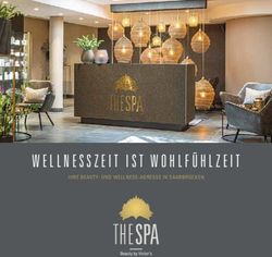 WELLNESSZEIT IST WOHLF&Uuml;HLZEIT - IHRE BEAUTY- UND WELLNESS-ADRESSE IN SAARBR&Uuml;CKEN - Victor's Residenz-Hotels