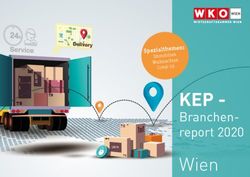 KEP - Branchen-report 2020 - Spezialthemen: Logistik 2030+