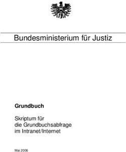 Bundesministerium f&uuml;r Justiz - Grundbuch Skriptum f&uuml;r die Grundbuchsabfrage im Intranet/Internet Mai 2006