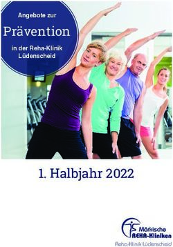 Pr&auml;vention in der Reha-Klinik - Halbjahr 2022 - M&auml;rkische Reha-Kliniken
