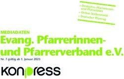 EVANG. PFARRERINNEN- UND PFARRERVERBAND E.V - MEDIADATEN UND PFARRERBLATT + ONLINE-STELLENMARKT + DEUTSCHER PFARRTAG - KONPRESS