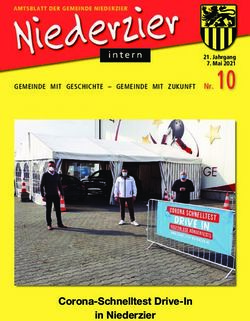 Corona-Schnelltest Drive-In in Niederzier - GEMEINDE MIT GESCHICHTE - GEMEINDE MIT ZUKUNFT Nr. 10
