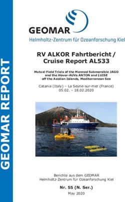 RV ALKOR Fahrtbericht / Cruise Report AL533 - Helmholtz-Zentrum ...