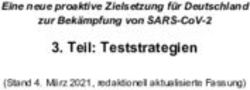 TEIL: TESTSTRATEGIEN - EINE NEUE PROAKTIVE ZIELSETZUNG F&Uuml;R DEUTSCHLAND ZUR BEK&Auml;MPFUNG VON SARS-COV-2 - NOCOVID-EUROPE.EU