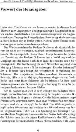 Vorwort der Herausgeber - Union Evangelischer Kirchen