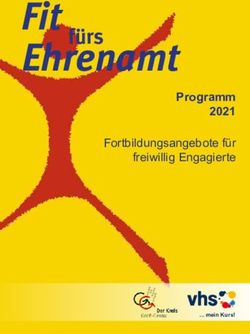 Ehrenamt Fit f&uuml;rs Programm 2021 - Kreisvolkshochschule Gro&szlig;-Gerau