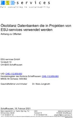 &Ouml;kobilanz Datenbanken die in Projekten von ESU-services verwendet werden