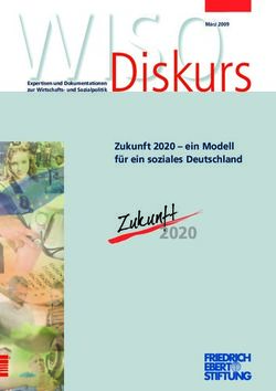 Diskurs - 2020 Zukunft 2020 - ein Modell f&uuml;r ein soziales Deutschland - ein Modell f&uuml;r ein soziales Deutschland