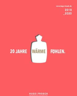 FUHLEN. 20 JAHRE WÄRME - Hugo Frosch