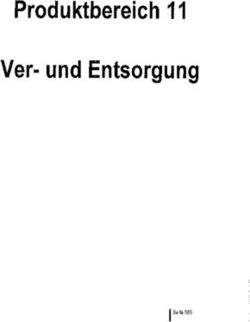 Produktbereich 11 Ver- und Entsorgung - Stadt Pulheim