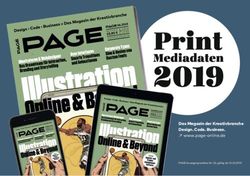 2019 Print Das Magazin der Kreativbranche Design. Code. Business. www.page-online.de - PAGE online