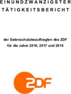Z der Datenschutzbeauftragten des ZDF f&uuml;r die Jahre 2016, 2017 und 2018