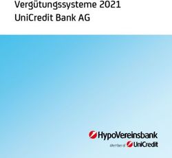 Vergütungssysteme 2021 UniCredit Bank AG