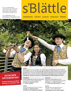 S Blättle - Gemeinde Mäder