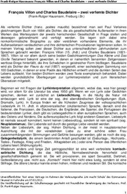 François Villon und Charles Baudelaire - zwei verfemte Dichter