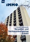 Immobilienverwalter- und Sachverständigentag West - November 2021 - Steigenberger Hotel Köln am Rudolfplatz Ausstellerunterlagen - berndt ...