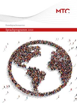 Sprachprogramm 2021 Fremdsprachenservice - MTC Consult