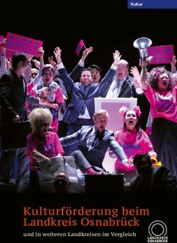 Kulturförderung beim Landkreis Osnabrück - Kultur - und in weiteren Landkreisen im Vergleich