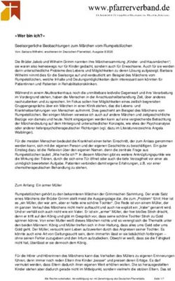 "Wer bin ich?" - Pfarrerverband