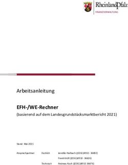 Arbeitsanleitung EFH-/WE-Rechner - (basierend auf dem Landesgrundst&uuml;cksmarktbericht 2021) - Landesamt f&uuml;r Steuern