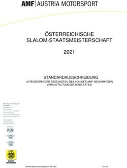 &Ouml;STERREICHISCHE SLALOM-STAATSMEISTERSCHAFT - 2021 STANDARDAUSSCHREIBUNG