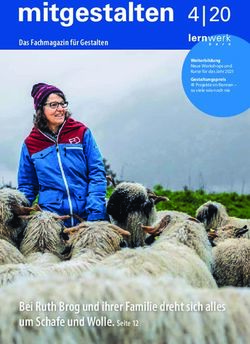 Mitgestalten 4 | 20 - Bei Ruth Brog und ihrer Familie dreht sich alles um Schafe und Wolle. Seite 12 - Lernwerk bern