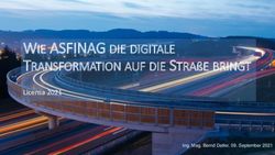WIE ASFINAG DIE DIGITALE - TRANSFORMATION AUF DIE STRAßE BRINGT LICENSA 2021