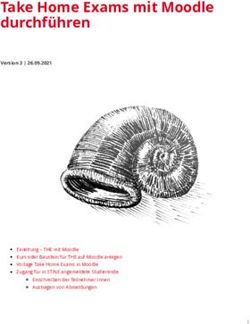 Take Home Exams mit Moodle durchf&uuml;hren
