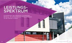 SPEKTRUM LEISTUNGS-Erschlie&szlig;ungen, Bauma&szlig;nahmen, Ansiedlungen, Beratung - ein umfassendes Dienstleistungsangebot f&uuml;r den Standort Amberg ...