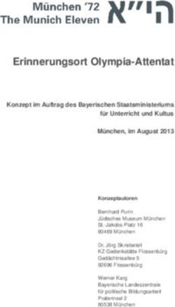 Erinnerungsort Olympia-Attentat