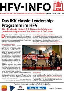 Das IKK classic-Leadership-Programm im HFV - Die IKK classic f&ouml;rdert 3 C-Lizenz-Ausbildungen "Vereinsmanagerinnen" im Wert von 1.000 Euro ...