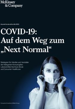 COVID-19: Auf dem Weg zum "Next Normal" - Strategien für Händler und Hersteller der Kategorien Konsumgüter, Lebensmittel, Nonfood, Mode und ...