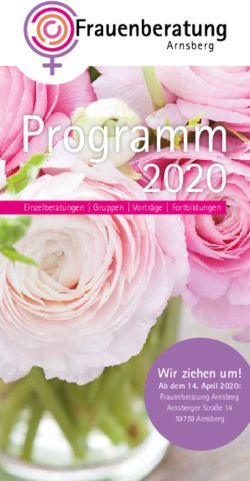 Programm 2020 Wir ziehen um! - Frauenhaus und Frauenberatung Arnsberg