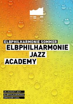 ELBPHILHARMONIE ELBPHILHARMONIE SOMMER - JAZZ