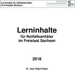 Lerninhalte 2018 f&uuml;r Notfallsanit&auml;ter im Freistaat Sachsen - S&auml;chsische ...